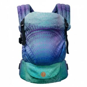 Portabebé Ergonómico Lenny Lamb LennyLight Peacocks Tail, colorida y elegante