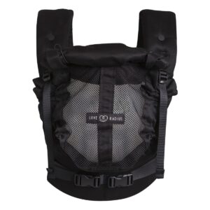 portabebé ergonómico Love Radius Physio Carrier Black Love